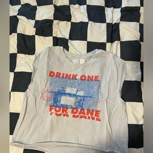 Dutch Bros cropped muscle tee